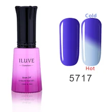 iLuve Fahion Color Change Gel Polish Change Chemeleon Temperature Gel NAIL Nails Salon UV LED