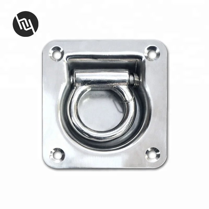 Shipping Container Riding Ring Container Lashing D Ring Truck Trailer Parts Lashing Ring Steel Tie ...