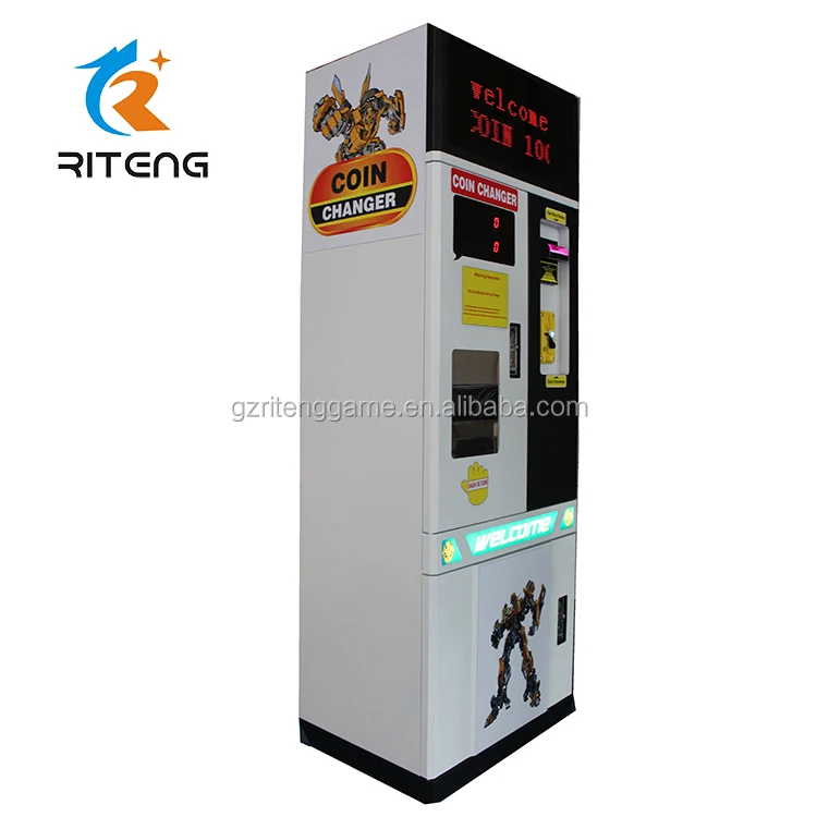 Bill To Coin Exchange Machines Customized Automatic Coin Change Machine