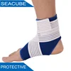 ankle support with wraparound strap