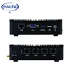 YanLing quad core J1900 Mini pc with 4*intel Lan port support VPN software