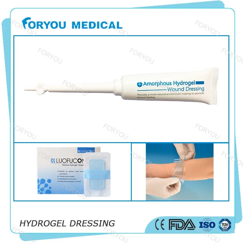 Foryou Medical New Hydrogel 15g Tube Amorphous Hydrogel Dressing