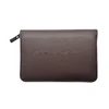 Leather Rechargeable Battery Portfolio Agenda for iPad Leather Power Band File Folio Organizer New Hot Products Factory Directly