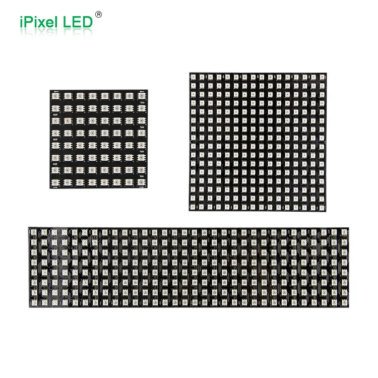 16*16 Pixel RGB WS2812B WS2812 small flexible LED panel Screen