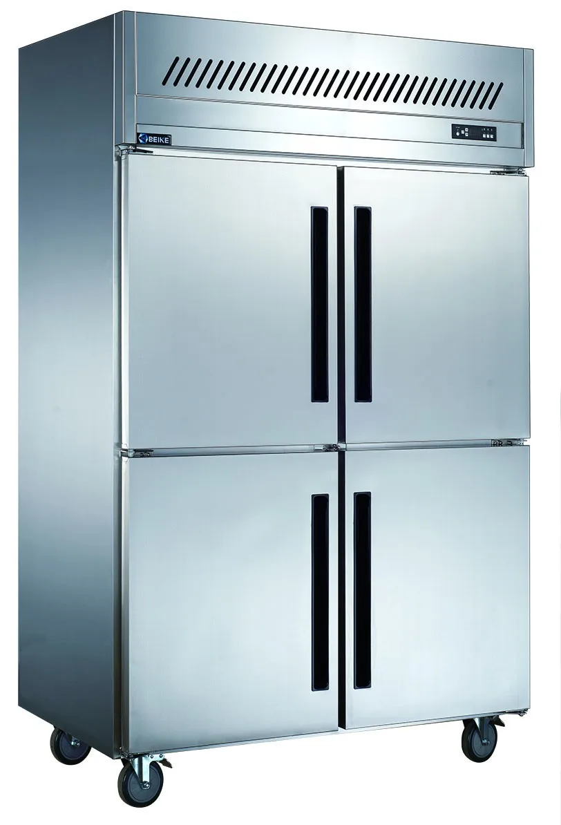 commercial stainless steel upright freezer