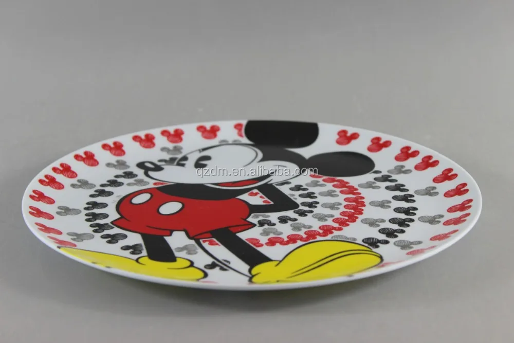 Popular Design Melamine Round Dishes For Kids