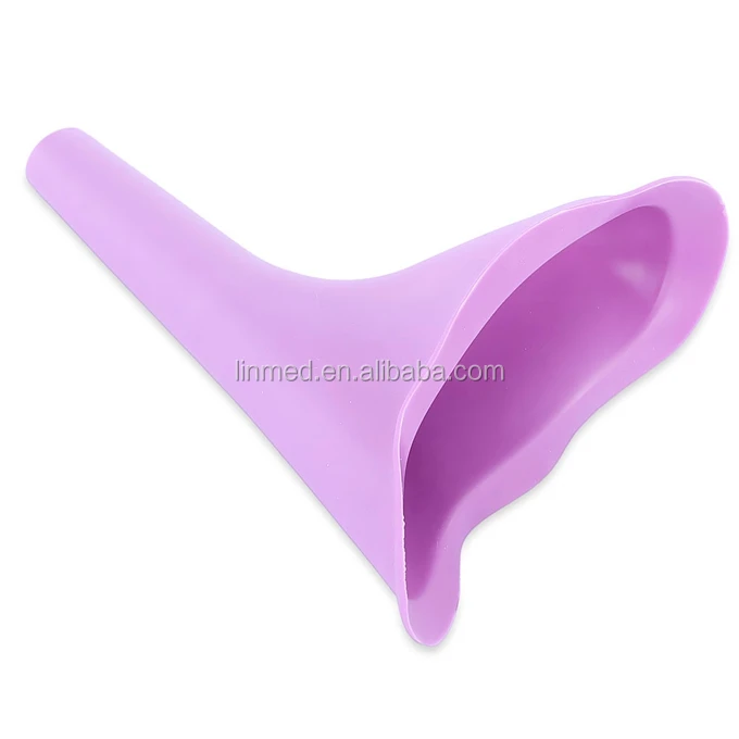 Women Urinal Travel Outdoor Camping Soft Silicone Urination Device Stand Up