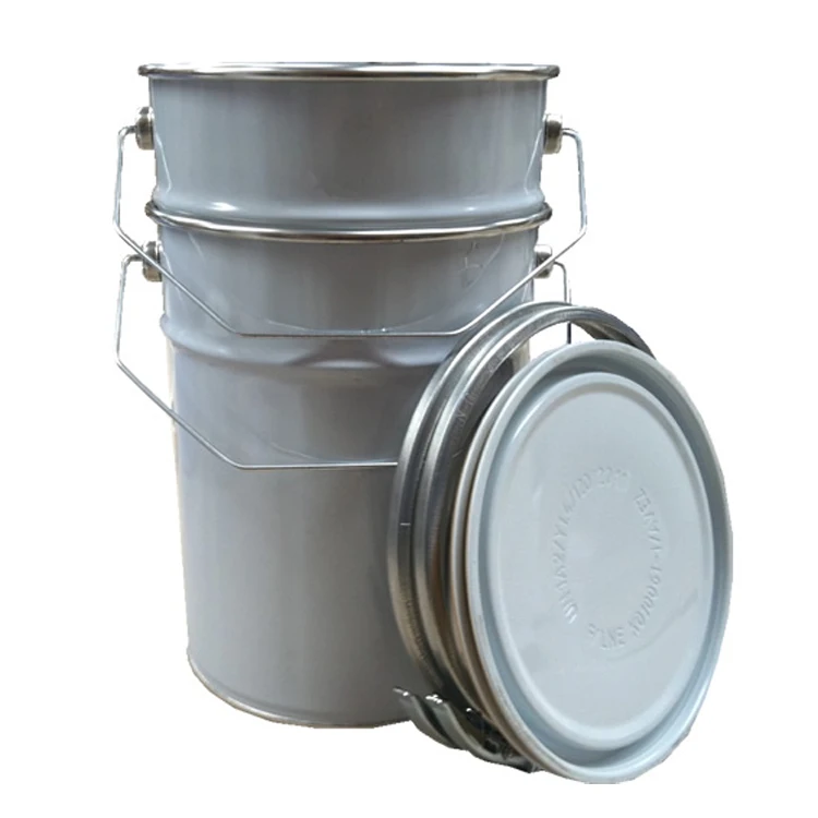 Download Custom 20 Liter 20l 5 Gallon Paint Galvanized Metal Bucket With Handle And Lock Ring Lid - Buy ...