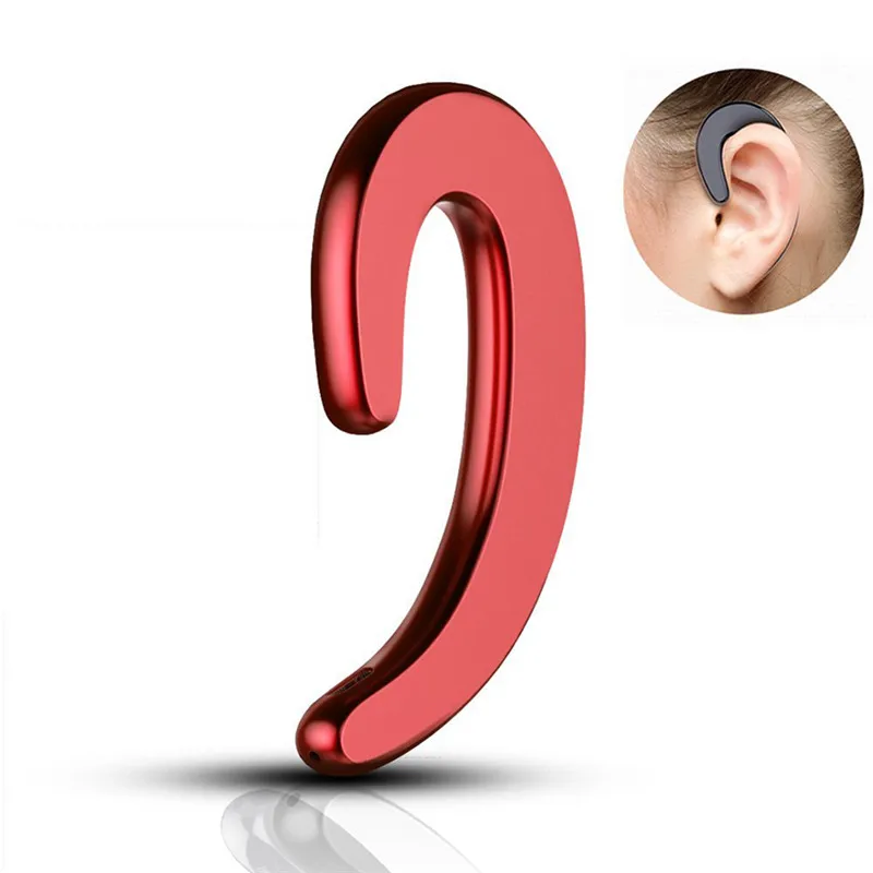 New Concept Handsfree earhook painless headset bone conduction earphone