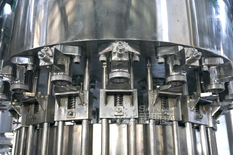 Full Automatic Soda Water / Sparkling Water Bottle Machine With 24