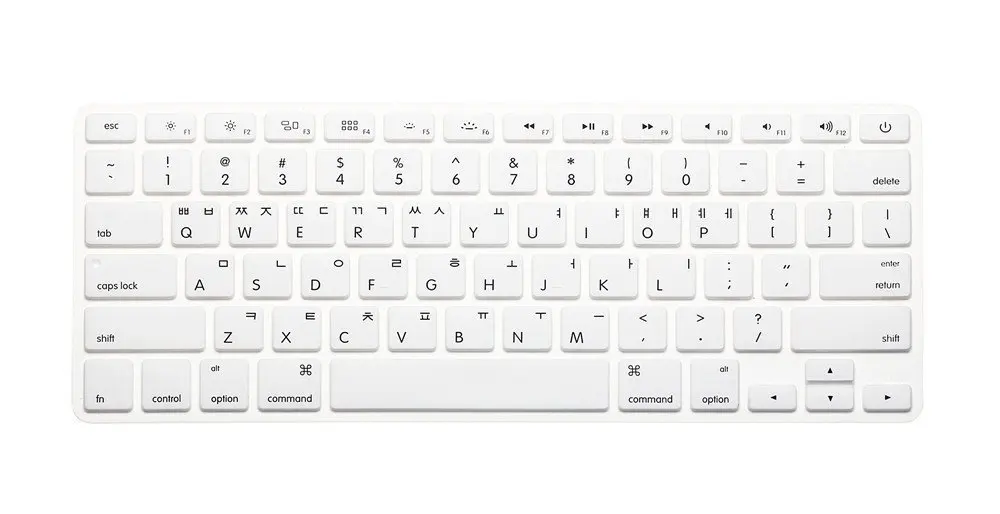 english korean keyboard layout