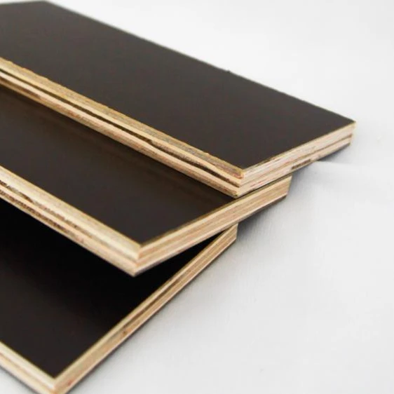 Black laminated plywood