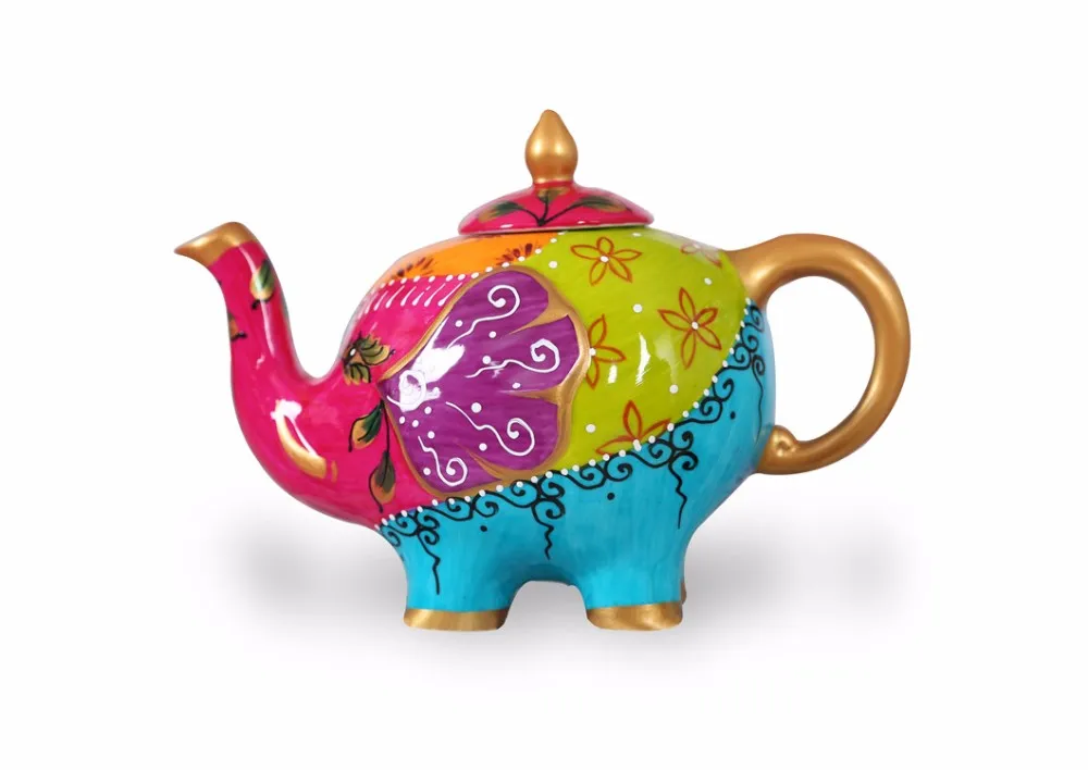 Novelty Ceramic New Elephant Enamel Tea Kettle Buy Novelty,Kettle