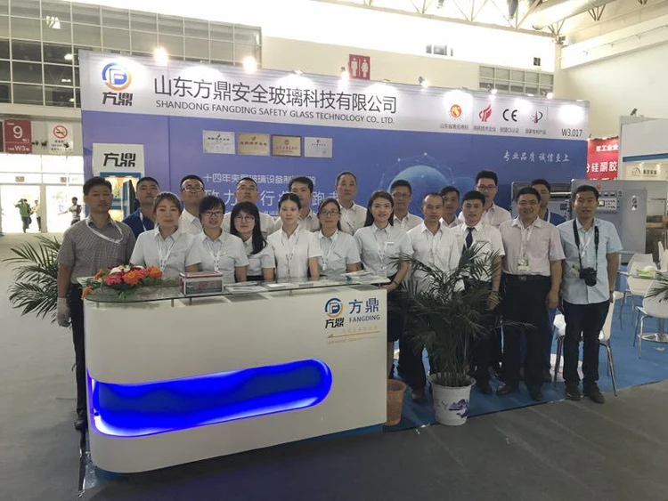 Fangding architectural toughened glass laminating equipment