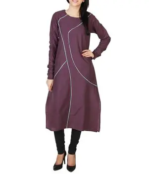 pakistani long linen kurtis