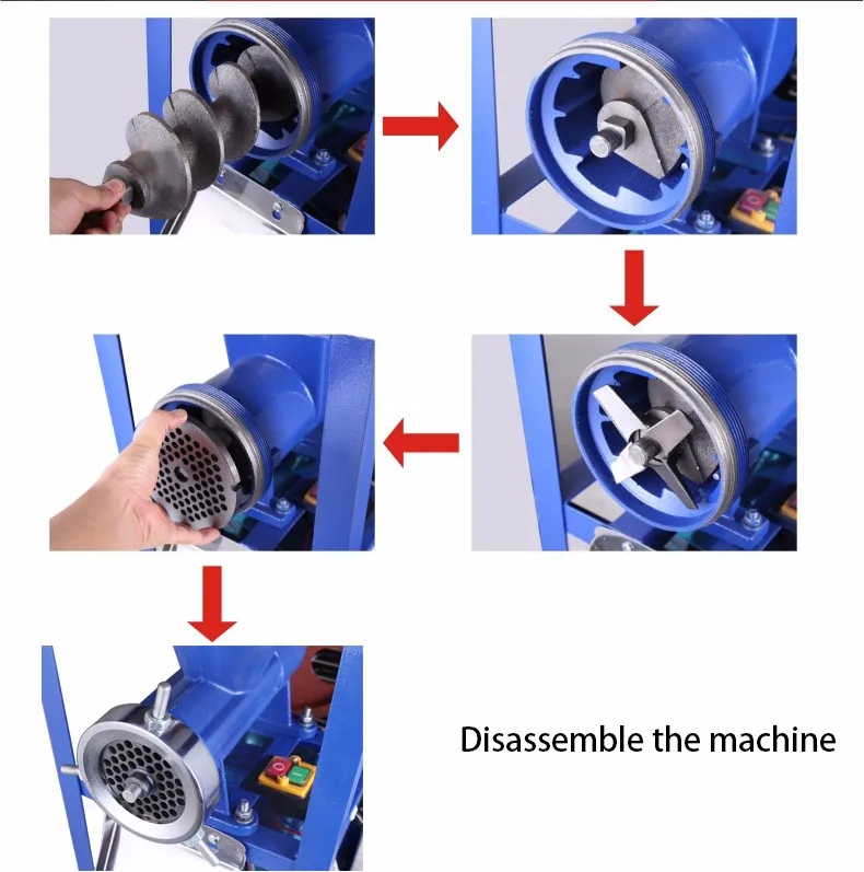 52 3000w Industrial Commercial Electric Chicken Fish Bone Beef Meat