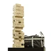 wholesale custom wooden giant classic game tumbling tower blocks toys set for adult and kids