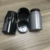 50ml 100ml plastic PS material black powder shaker bottle
