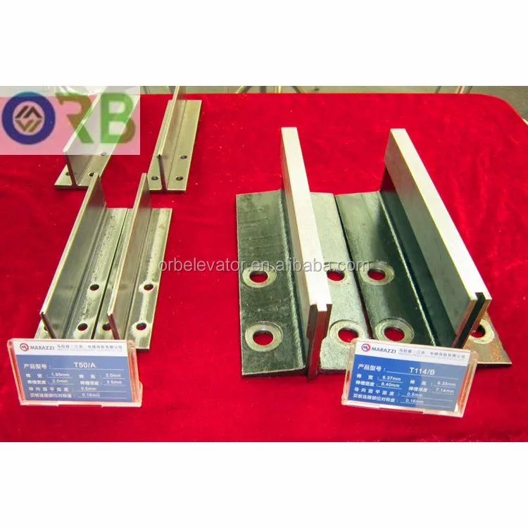 Elevator Guide Rail With Competitive Price Cold Drawn Machined Hollow Guide Rail For Elevator