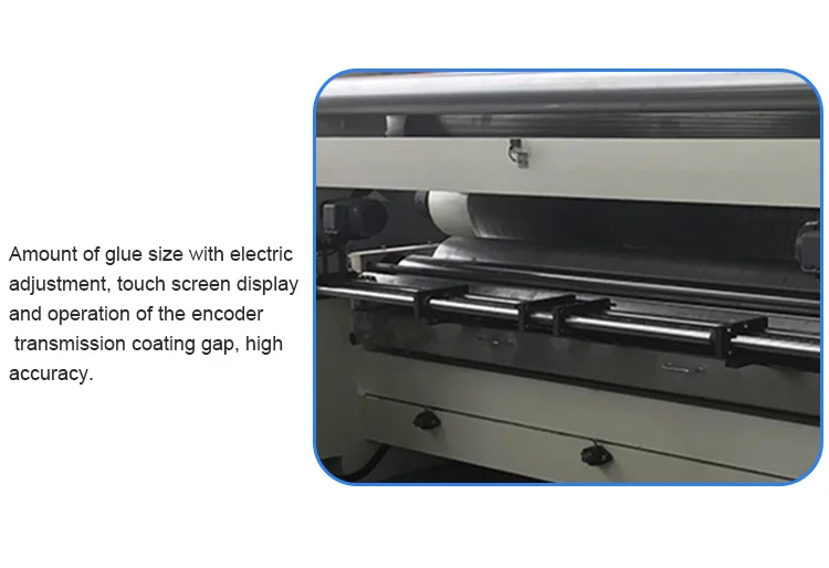 Single Facer For Corrugated Cardboard Making Machine