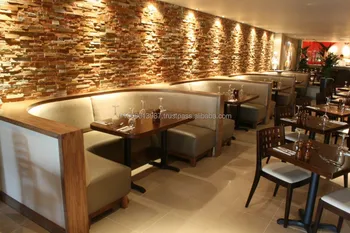 Modern Fast Food Restaurant Banquet Seatings Sofa And