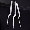 5.5 Inch Professinal Stainless Steel All Purpose Forceps Cranked Plating Tongs With Serrated Tip