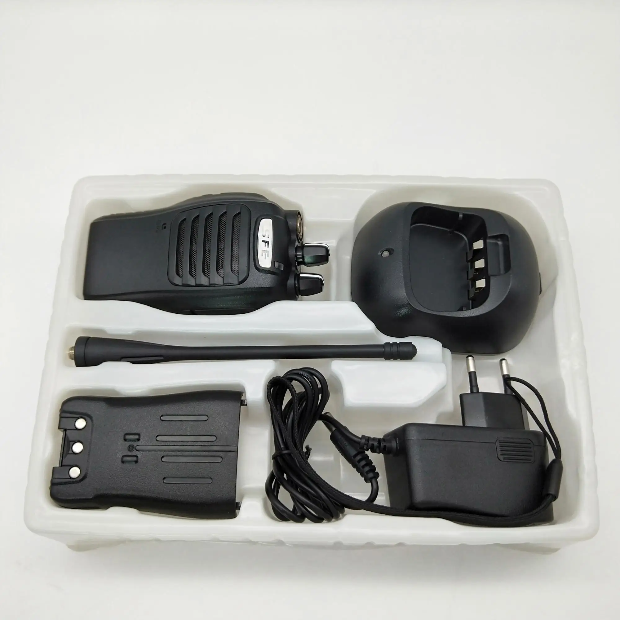 SFE S580 Analog radio VHF UHF pc programming, View radio programming