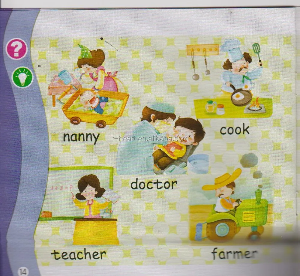 Preschool Kid Learning Audio Spoken English Books