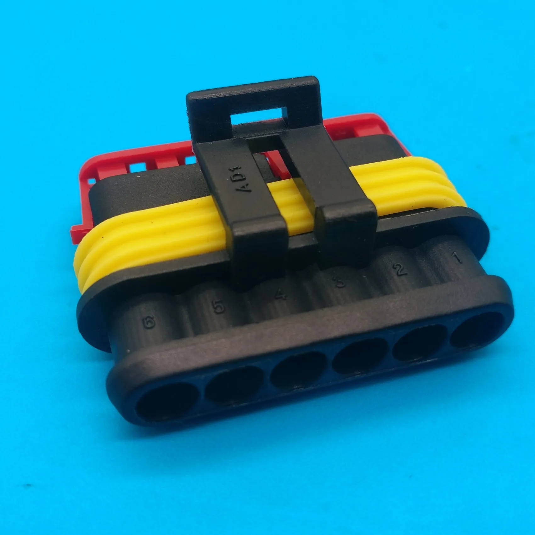 6pin Waterproof Car Connector Auto Spare Parts Electrical Dc Power Jack