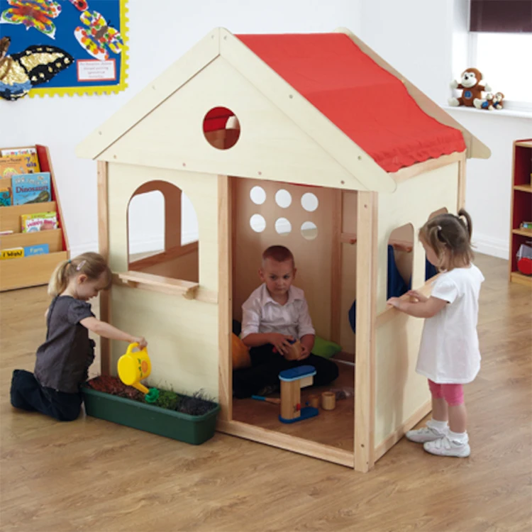 Baby Wooden Indoor Gym Playhouse