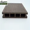 Rainbow waterproof wood plastic composite decking UV resistant outdoor WPC DIY decking tiles/low price wpc decking
