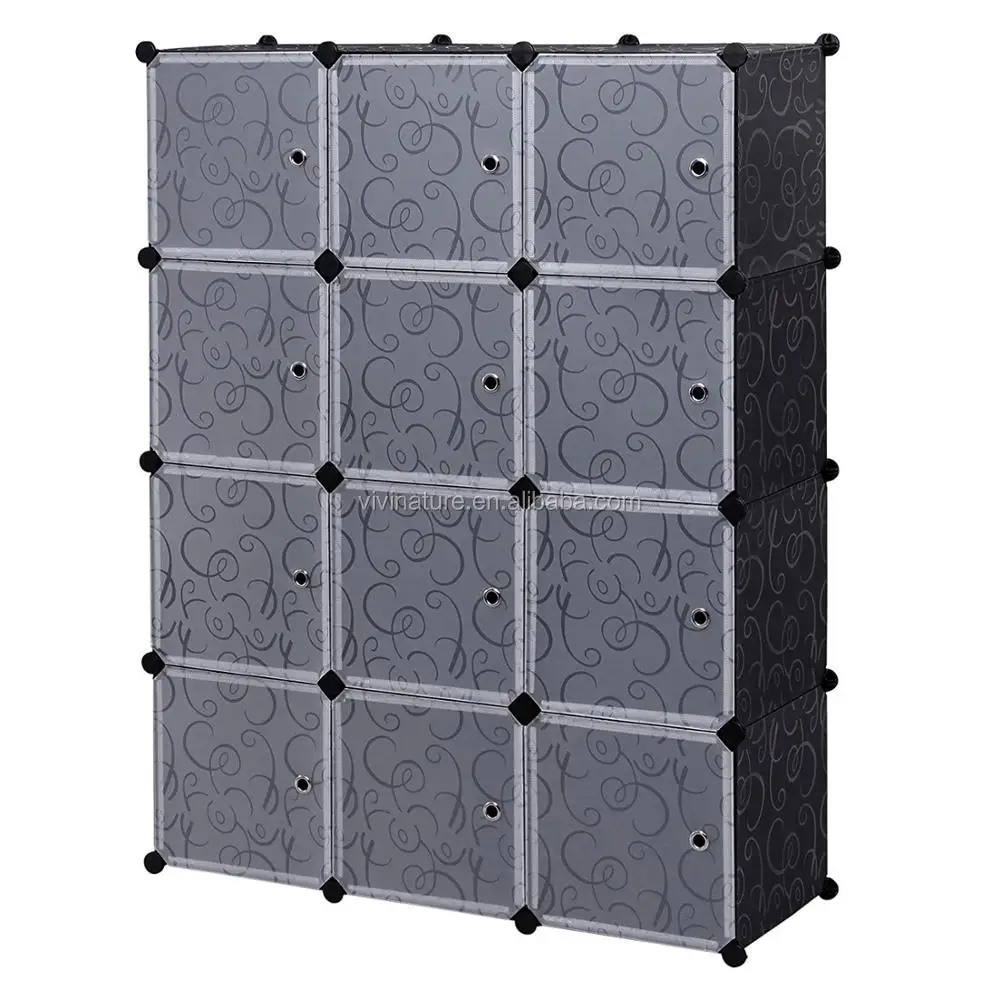 Organizador Modular De 6 Cubos Para Armario,Con 3 Niveles,Cubby