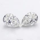 Starsgem 卸売/小売 DEF 近く無色 9 × 7 ミリメートル 1.5cts 合成梨カット moissanites ため 14 k/ 18 k ゴールドジュエリー