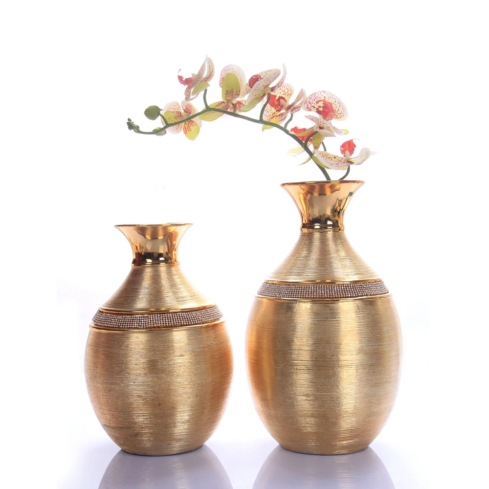 家のホテルの装飾のためのプロモーションセラミックゴールド花瓶 Buy ゴールド花瓶 セラミック花瓶 花瓶 Product On Alibaba Com 家のホテルの装飾のためのプロモーションセラミックゴールド花瓶 Buy ゴールド花瓶 セラミック花瓶 花瓶 Product On Alibaba Com