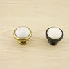 New model round ceramic kitchen cabinet door pull knob