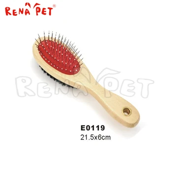 wooden dog brush