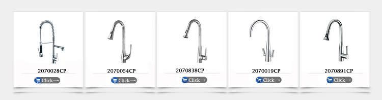 Italian design spring kitchen faucet hot cold water