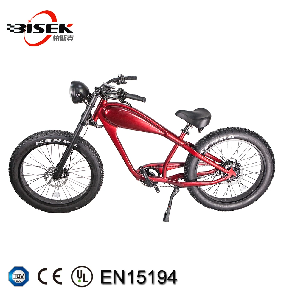 Chopper Electric Fat Bicycle Vintage Retro E Bike Chopper Electric Fat Bicycle Vintage Retro E Bike