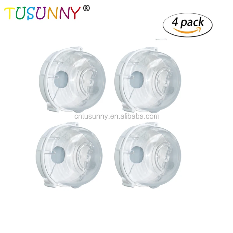 4 Pack Kitchen Stove Knob Covers Baby Proofing Oven Gas Stove Knob