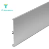 Tile Skirting Trim Aluminium Protector Baseboard Skirting Board Clips for Hotel Interior Decoration