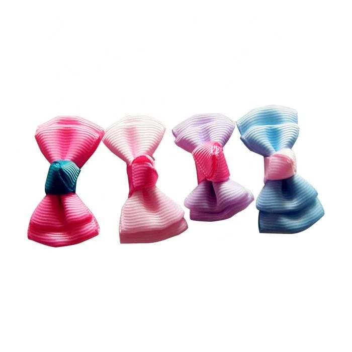 china wholesale high quality  cheap Free sample best quality gift polyester satin ribbon bow for bottle decoration
