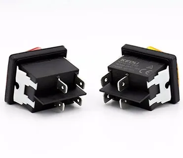 KEDU HY12-15 High Quality 250V 16A IP65 Dustproof Waterproof Rocker ...