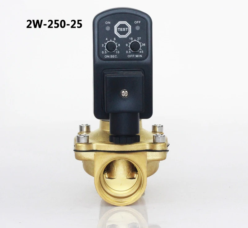 2w25025 25dn Air Compressor Timer Drain Brass Solenoid Valve Buy