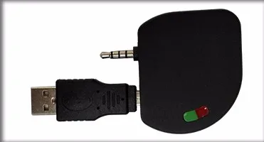 Portable OTG Audio Jack Mobile Phone NFC smart chip card Reader MCR02 - ANKUX.COM
