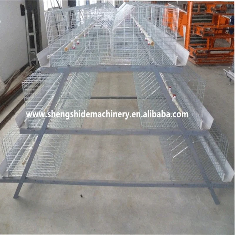 High Quality Galvanized Welded Commercial Rabbit Cage Breeding Wire