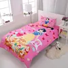 Sveda Hot Selling Princess cartoon bedding set Cute design bedding set for kids baby bedding set