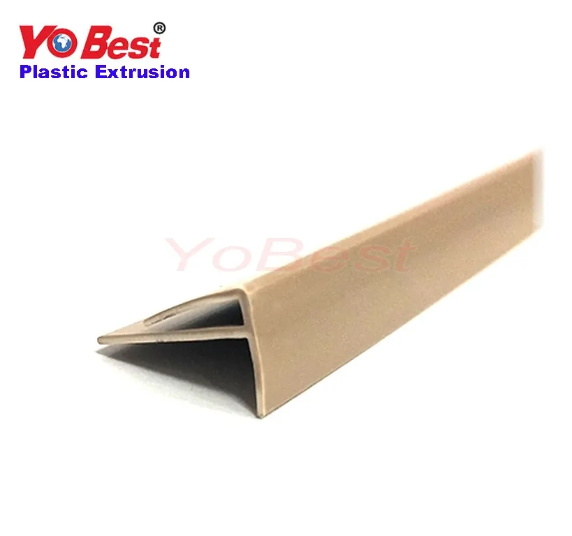 Plastic Tile Trim 135 Degree Corner Pvc Profile Outside Corner Trim