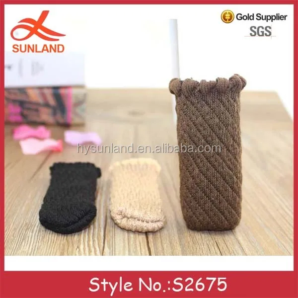 S2675 Caliente Venta Crochet Pata De Silla Pies Cubre Silla Pies