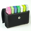Prescription and Medication Wallet Pill Box Reminder Pill Container Dispenser Case Vitamin Candy Organizer With Pu Leather