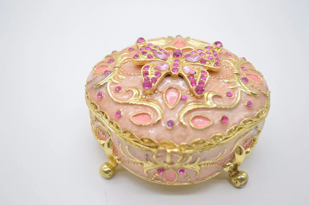 New Products On China Market Wholesale Love Shape Jewelry Box Jeweled
